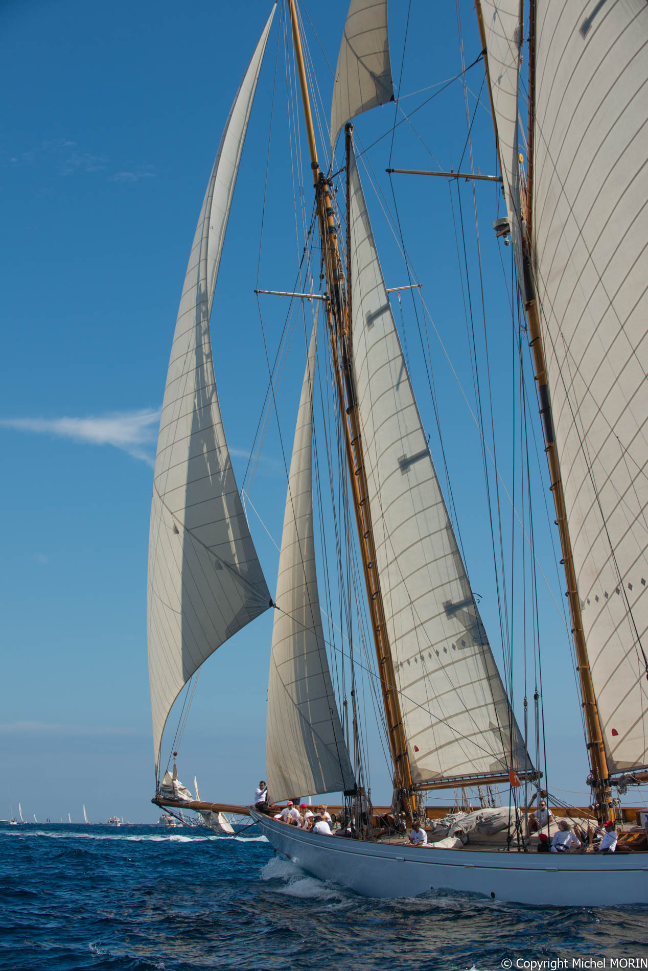 Les Voiles de St TROPEZ - ALTAIR - GOELETTE AURIQUE/1931