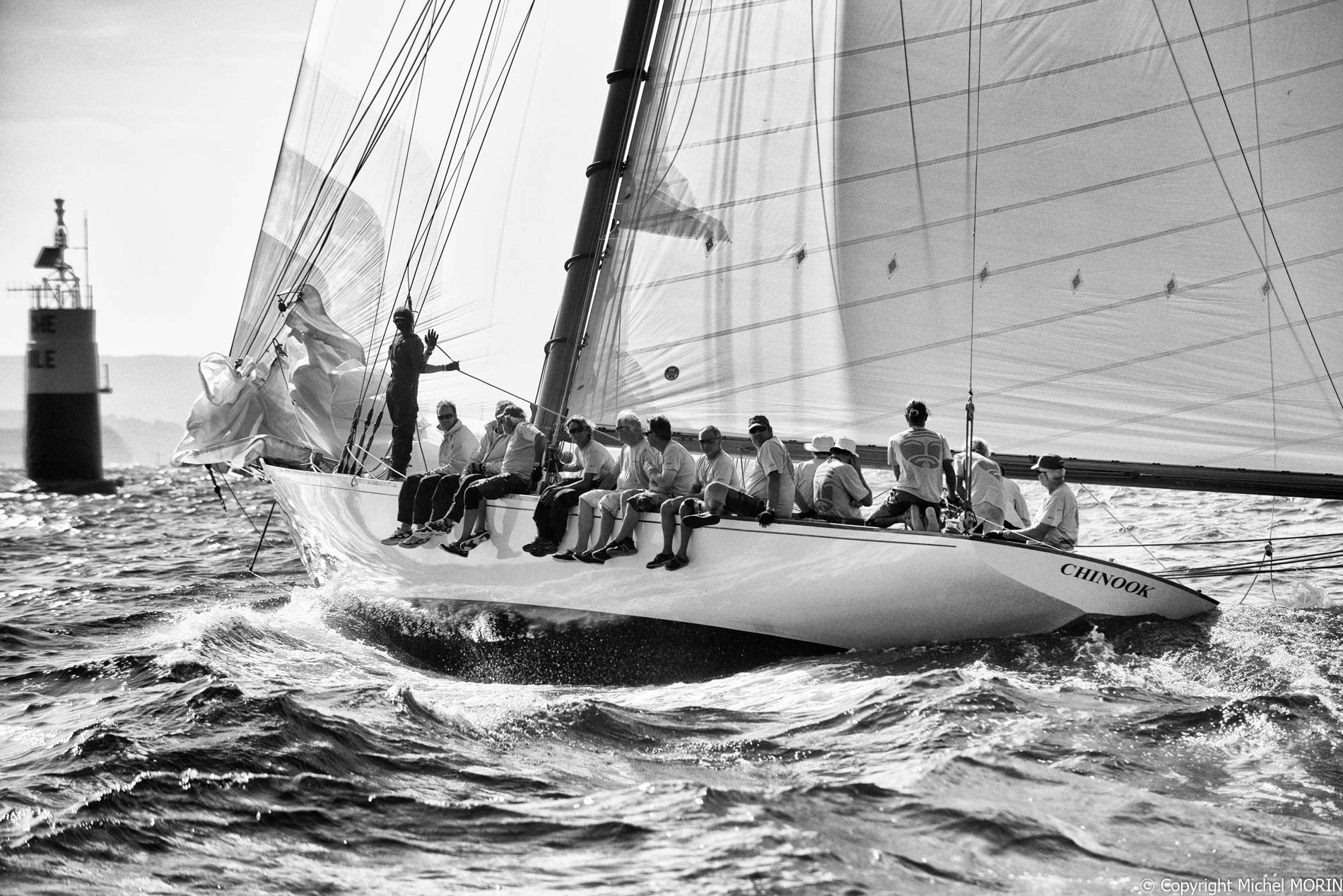 Les Voiles de St TROPEZ - CHINOOK - COTRE AURIQUE/1916