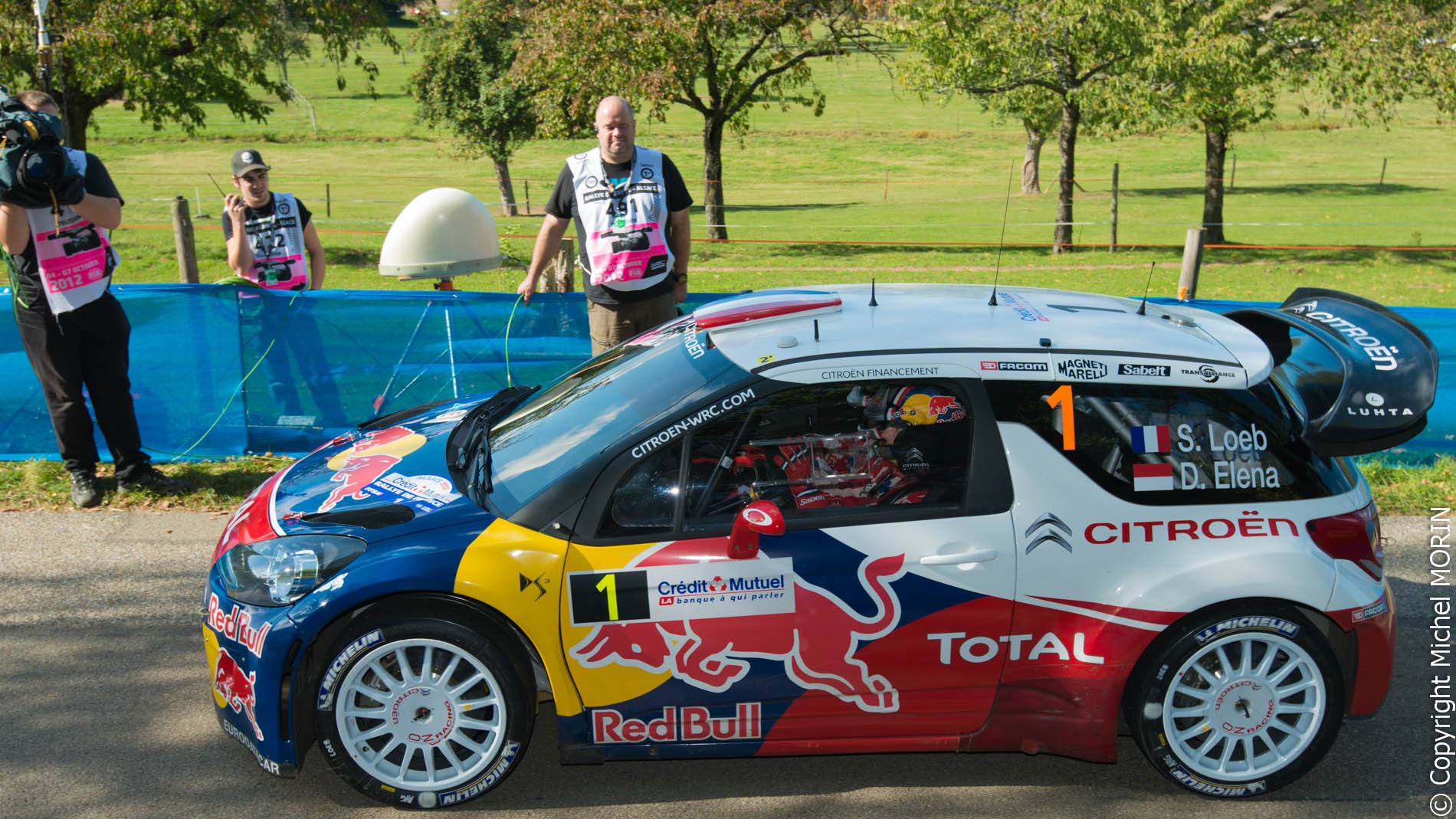 Rallye de France 2012 - CITROEN DS3 WRC- Sebastion LOEB