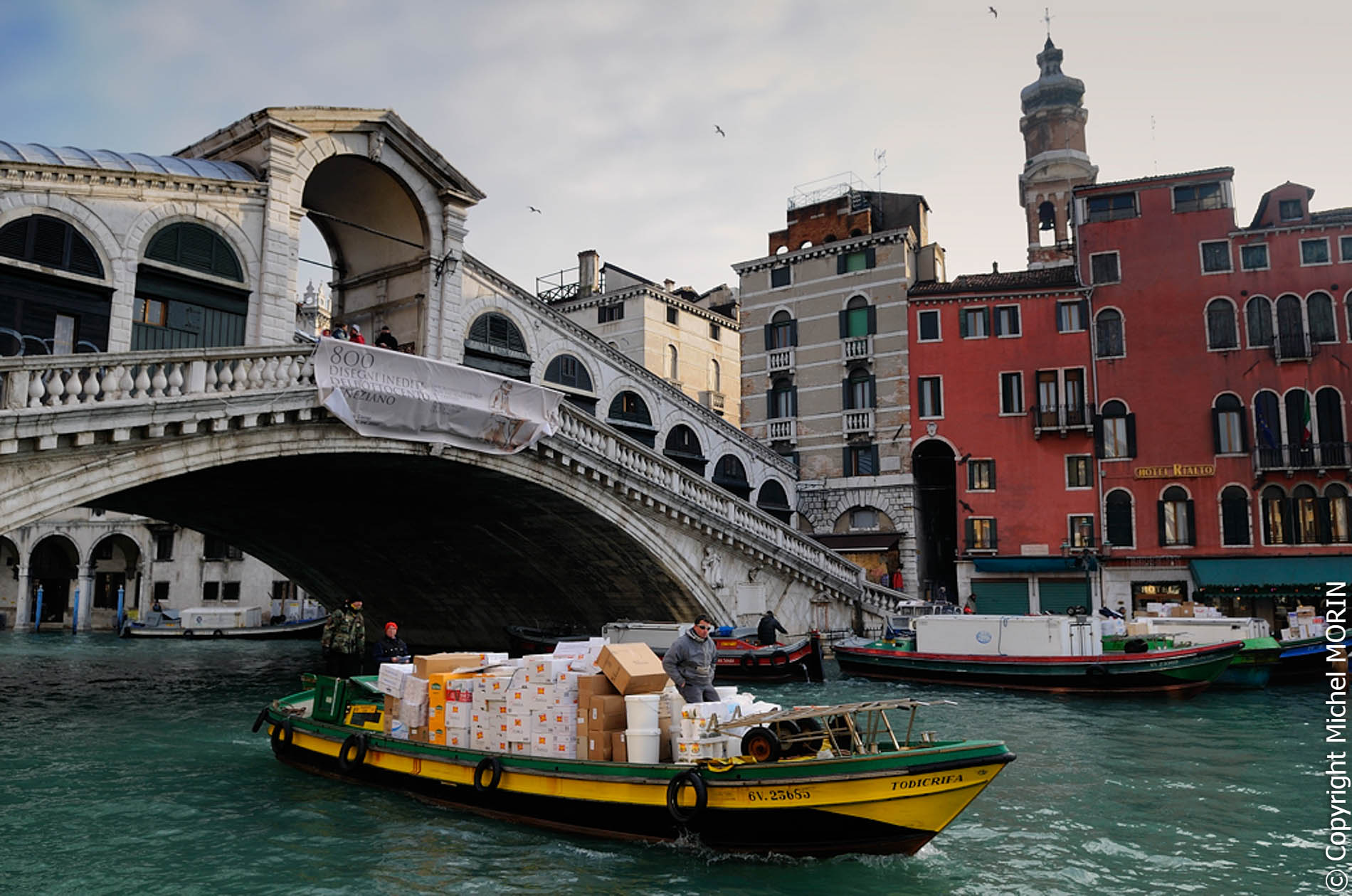 Pont du  Rialto - Grand canal